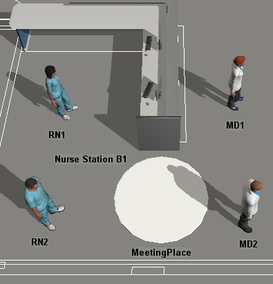 Tutorial Task 1.6 -FlexSim Healthcare教程：如何添加自定义会面地点对象 | 步骤详解