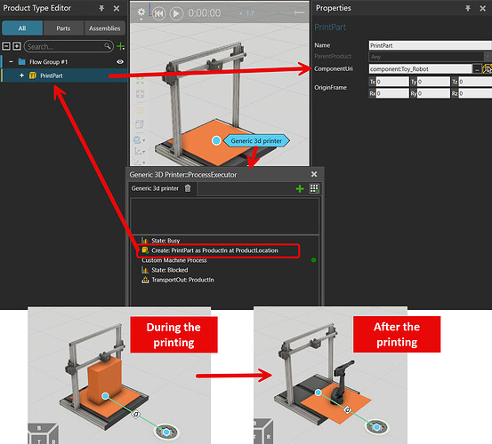 Change the model of the eCatalog of the 3d printer - General Questions