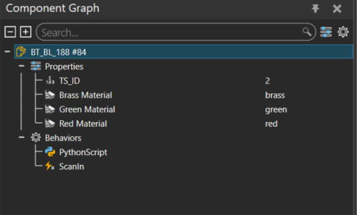 Component colour change when button pressed (Signal changed) - Python Programming