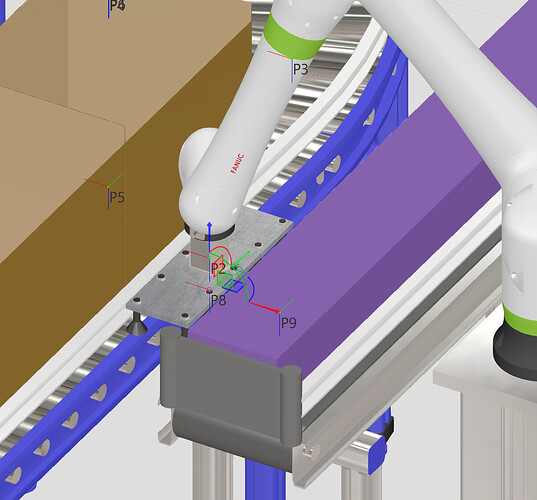 Slide a product with a robot - Robot Programming