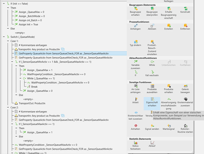 "Get Property" Function - how does it work - Process Modeling