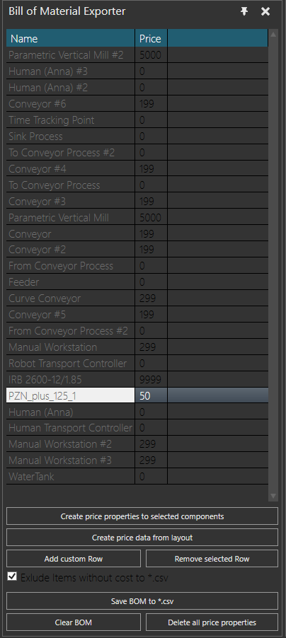 Awsome BOM add-on - .Net Add-on Programming