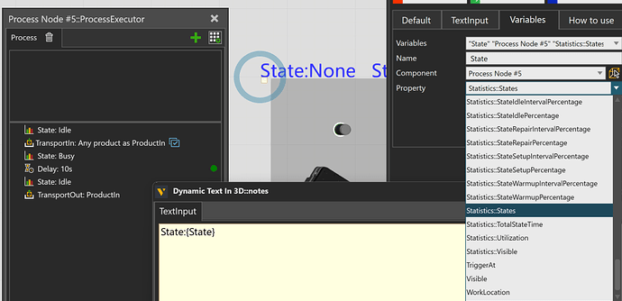 Dynamic text - machine state - General Questions