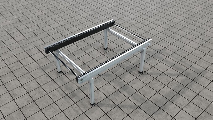 Chain conveyor（LianTiao Conveyor ） - Component Modeling