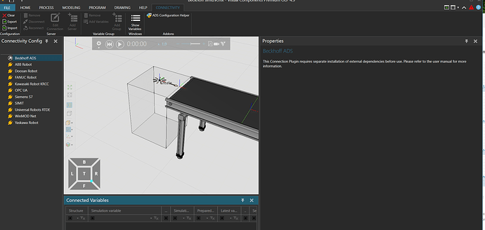 Beckhoff ADS connection missing - General Questions
