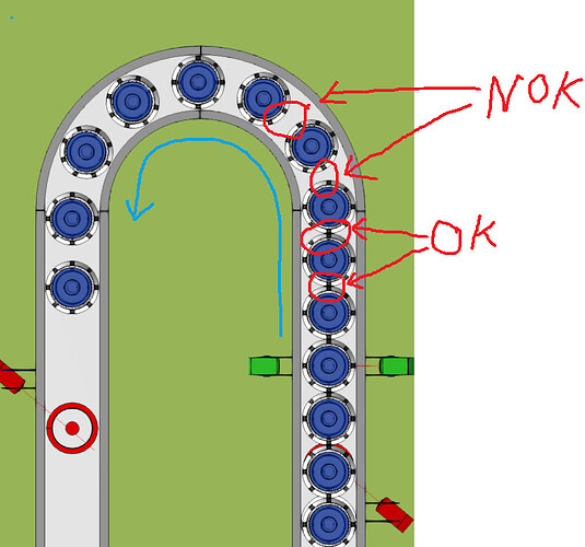 Behavior in Conveyor Curves - Component Modeling