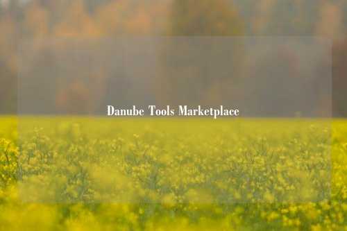 Danube Tools Marketplace